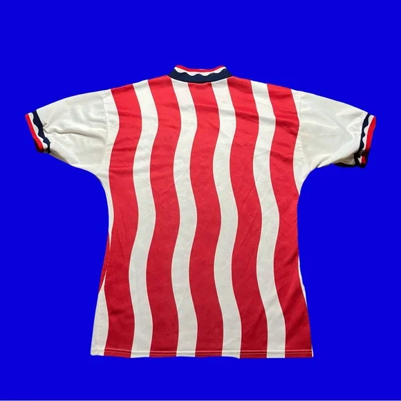 Vintage Adidas USA 1994 World Cup Soccer Jersey Red/White Mens